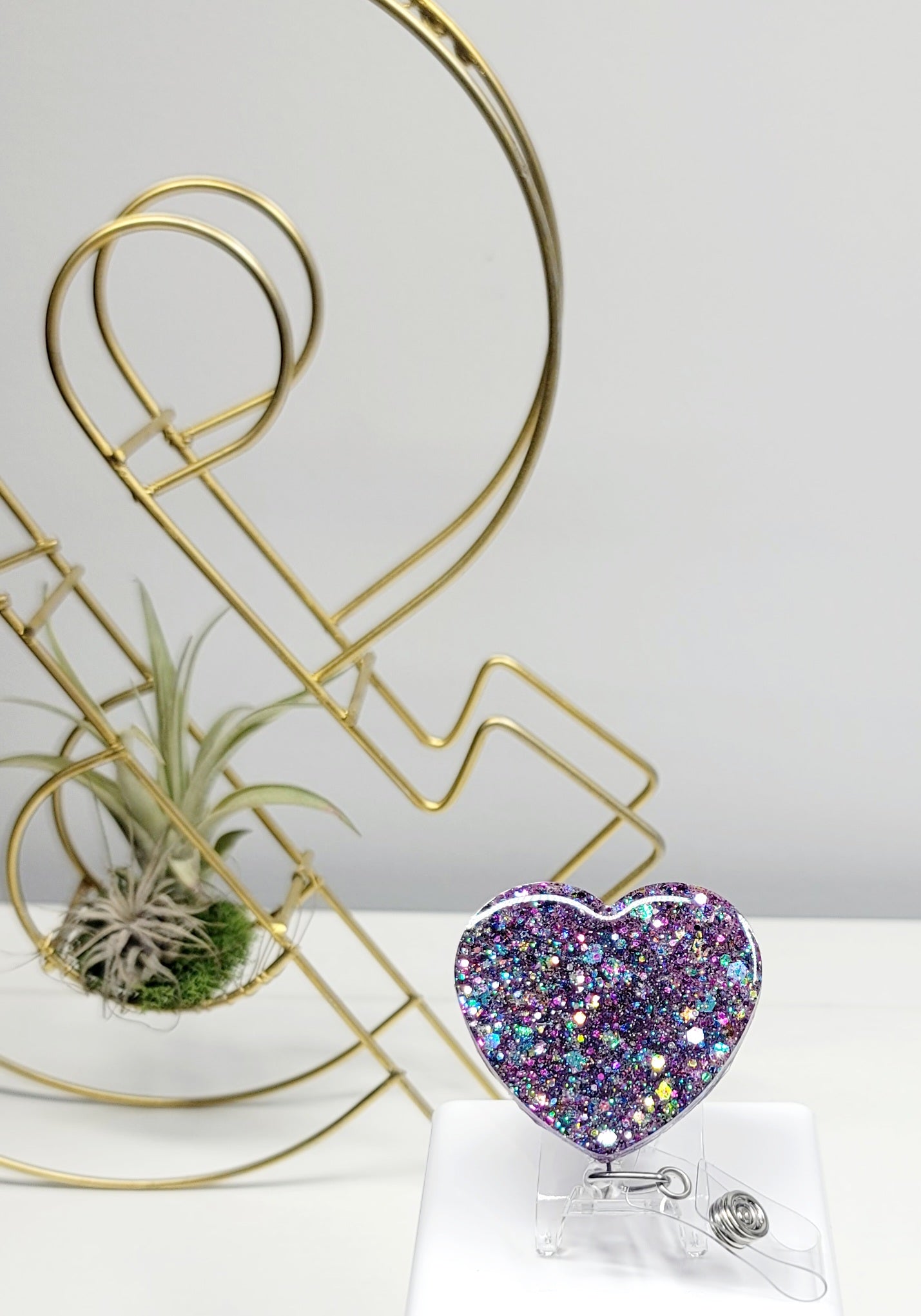 Heart Badge Holder