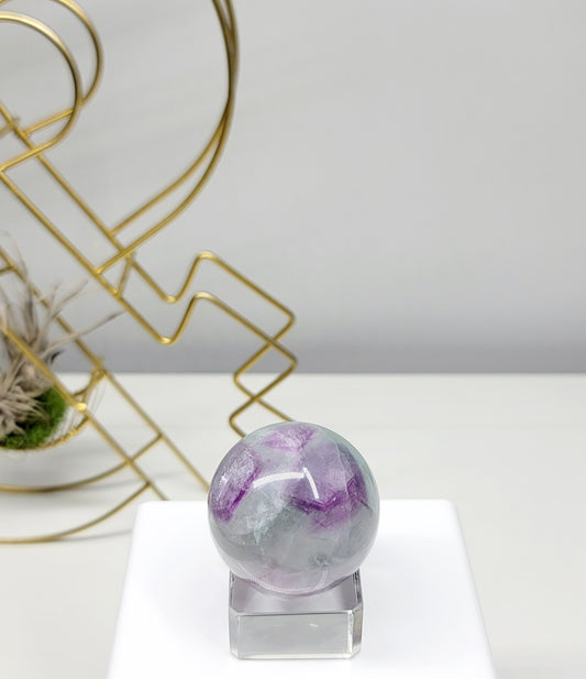 Small Fluorite Sphere 