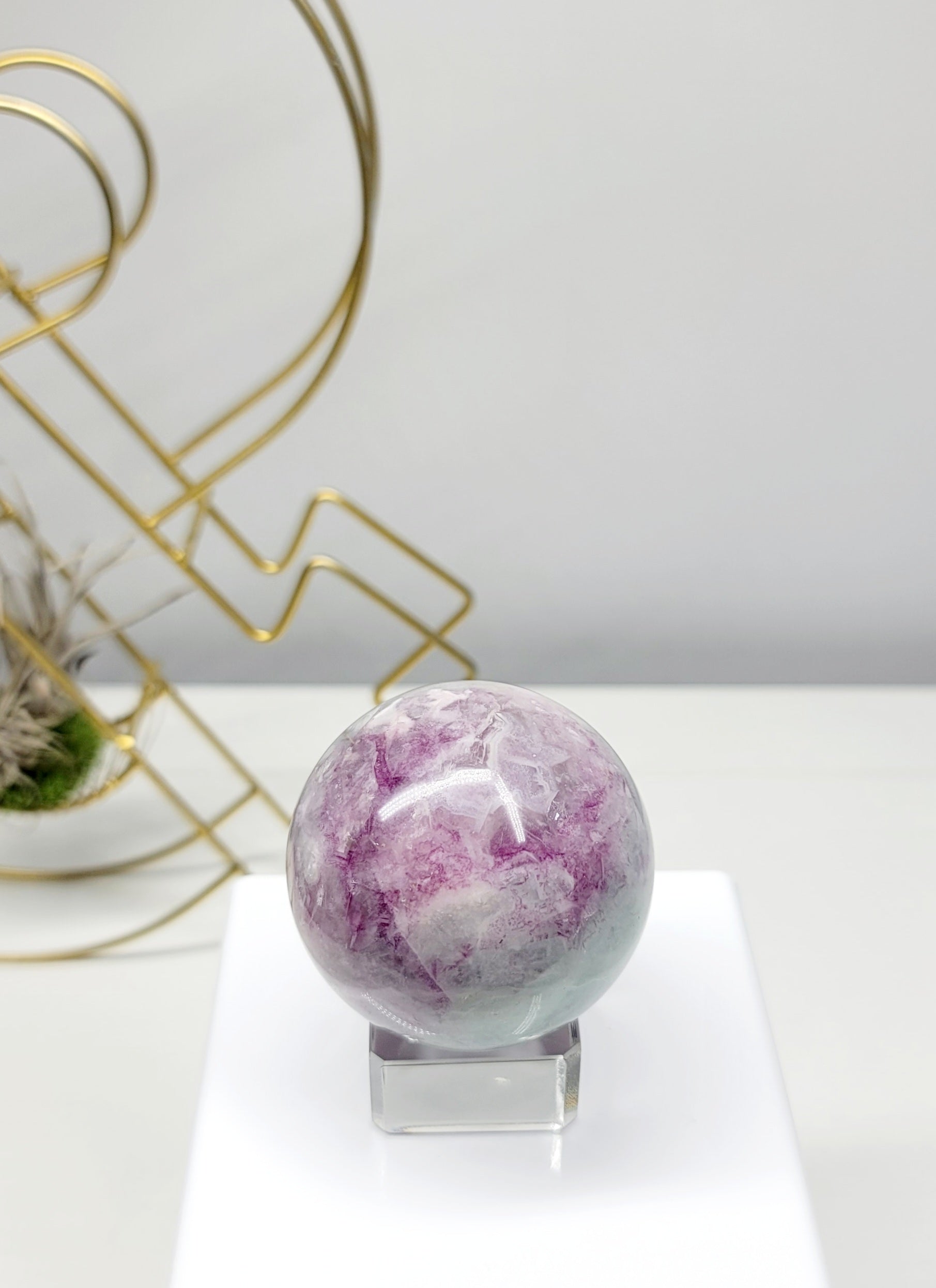 Medium Fluorite Sphere 